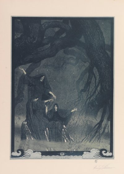 Der Ring des Nibelungen, 1914 door Franz Stassen