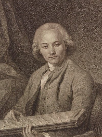 Portret van de organist en componist Georg Joseph Vogler 1749-1814, ca. 1795 door Franz Valentin Durmer