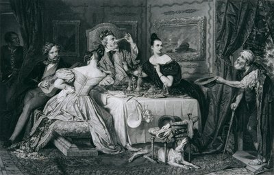 De verkwister door Franz Xaver Stöber