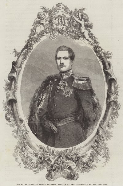 Zijne Koninklijke Hoogheid Prins Frederik Willem van Pruisen door Franz Xaver Winterhalter