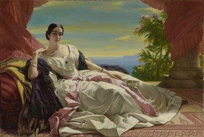 Leonilla prinses zu Sayn-Wittgenstein-Sayn, geboren Baryatinsky door Franz Xaver Winterhalter