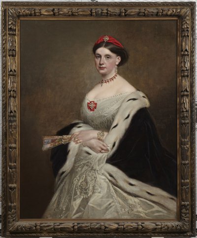 Louisa Hargreaves door Franz Xaver Winterhalter