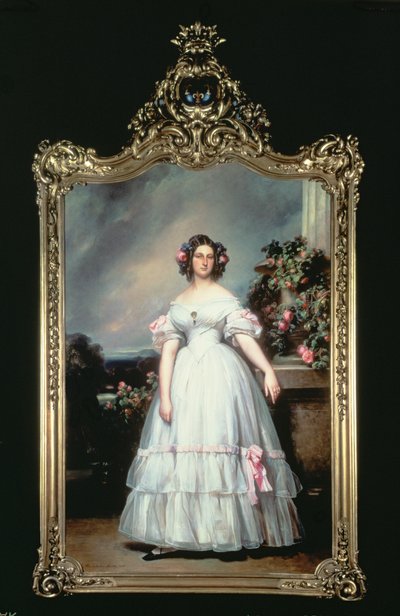 Portret van HKH Prinses Marie Clementine van Orleans, 1832 door Franz Xaver Winterhalter