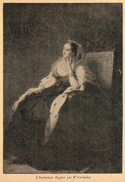 Portret van keizerin Eugenie door Franz Xaver Winterhalter