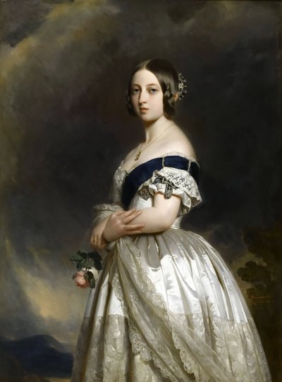 Portret van Koningin Victoria door Franz Xaver Winterhalter
