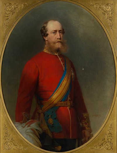Prins Christian van Sleeswijk-Holstein (1831-1917) door Franz Xaver Winterhalter