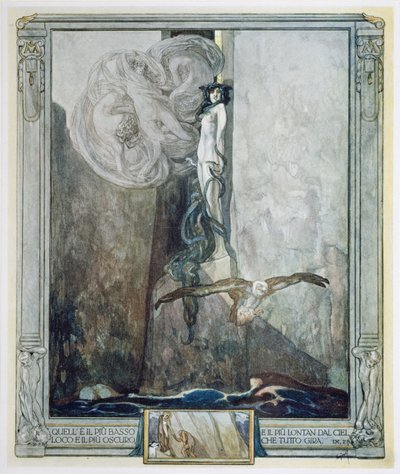 Illustratie uit Dante