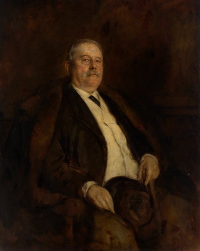 Johann (?) Maas door Franz von Lenbach