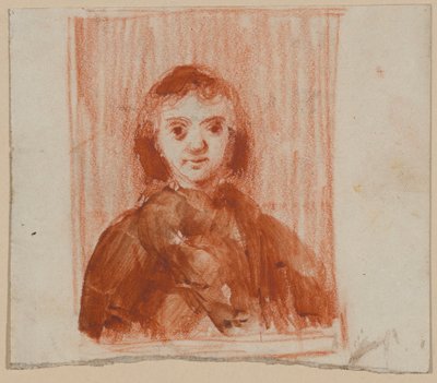 Josefine Lenbach door Franz von Lenbach