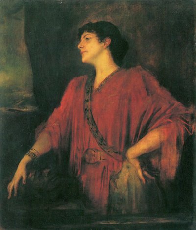 Salome - Mary Lindpaintner door Franz von Lenbach