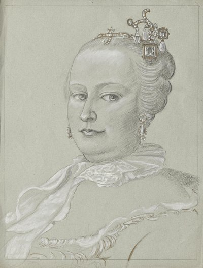 Keizerin Maria Theresia door Franz von Matsch