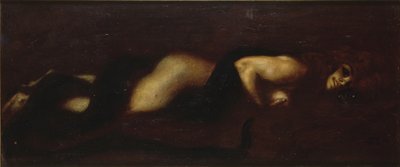 De zonde, 1899 door Franz von Stuck