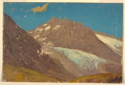 Alpenlandschap door Frederic Edwin Church