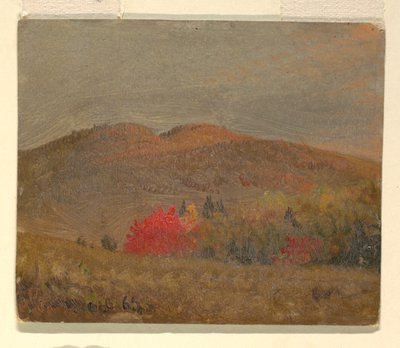 Herfstlandschap, Vermont door Frederic Edwin Church