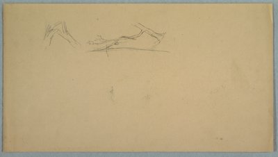 Gebroken boomstammen door Frederic Edwin Church
