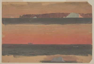Kaap Sint-Jan, Newfoundland door Frederic Edwin Church