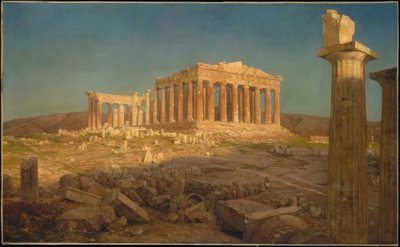 Het Parthenon door Frederic Edwin Church
