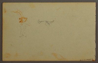 Tekening, Wolkenstudie, 1844 door Frederic Edwin Church