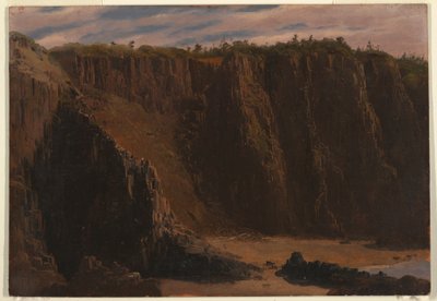Tekening, Grand Manan Eiland, Canada, augustus-september 1851 door Frederic Edwin Church