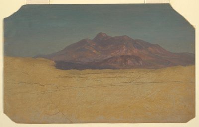 Tekening, Berglandschap, 1868 door Frederic Edwin Church
