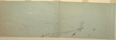 Tekening, Schetsen, Bloxburgh, Jamaica, 1865 door Frederic Edwin Church