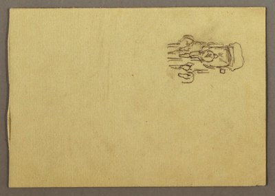 Tekening, toneelkoets, mogelijk 1868-69 door Frederic Edwin Church
