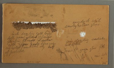 Tekening, onweer, bergen, devotiebeeldhouwwerk, Oostenrijk of Beieren, 1868 door Frederic Edwin Church
