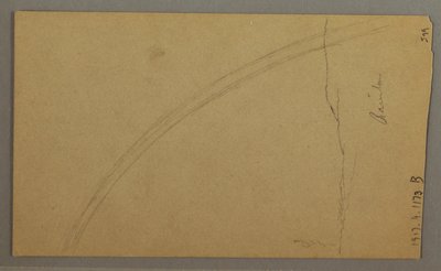 Tekening, Vallei, regenboog, mogelijk 1865-66 door Frederic Edwin Church