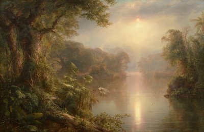 El Rio de Luz (De rivier van het licht) door Frederic Edwin Church