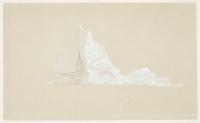 Drijvende IJsberg door Frederic Edwin Church