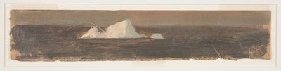 Drijvende IJsbergen door Frederic Edwin Church