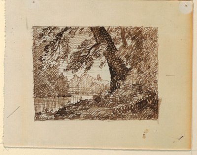 Denkbeeldig Rivierlandschap door Frederic Edwin Church