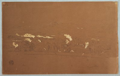 Gedeeltelijk uitzicht op Guaranda, Ecuador door Frederic Edwin Church