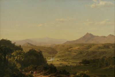 Scène in de Andes door Frederic Edwin Church