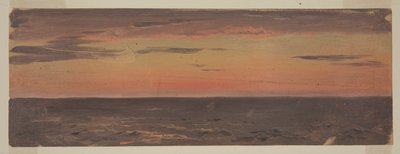 Zeegezicht door Frederic Edwin Church