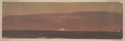 Zeegezicht met IJsberg door Frederic Edwin Church