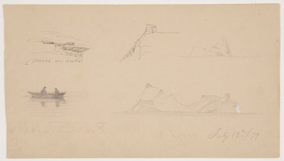 Schetsen uit Labrador door Frederic Edwin Church