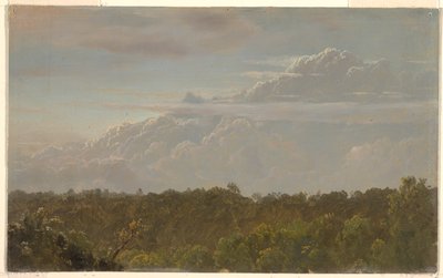 Onweerswolken, Jamaica door Frederic Edwin Church