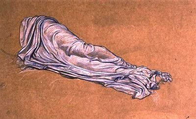 Studie voor Cymon en Iphigenia door Frederic Leighton