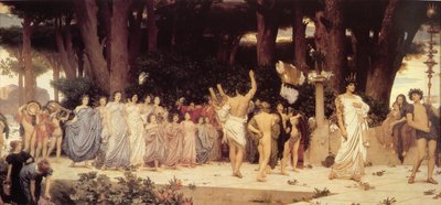 De Daphnephoria door Frederic Leighton