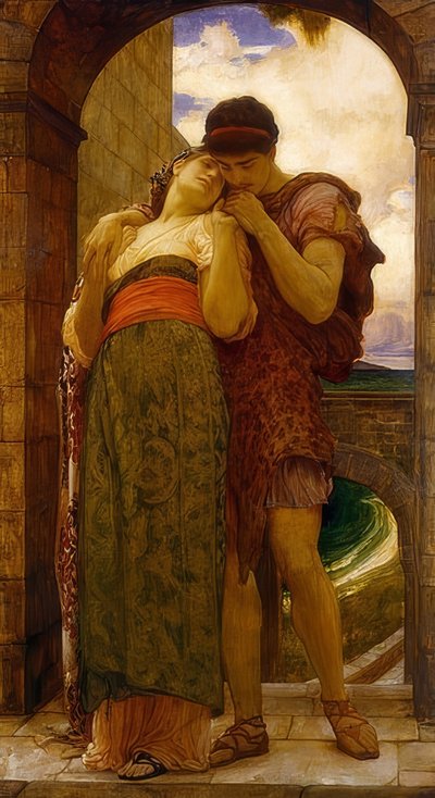 Getrouwd (Wedded). 1882 door Frederic Leighton