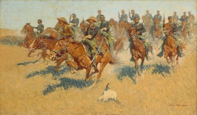 Op de Zuidelijke Vlakte door Frederic Remington