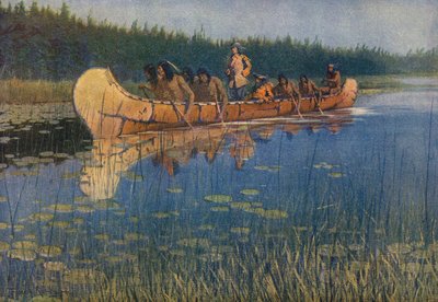 Pierre-Esprit Radisson door Frederic Remington