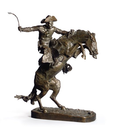 De Broncho Buster, 1895 door Frederic Remington