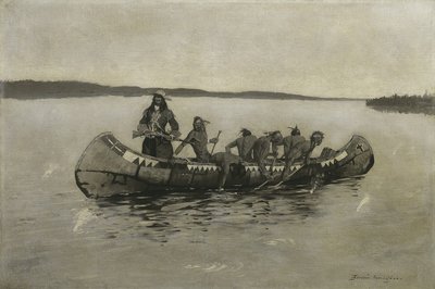Dit Was een Fatale Inscheping door Frederic Remington