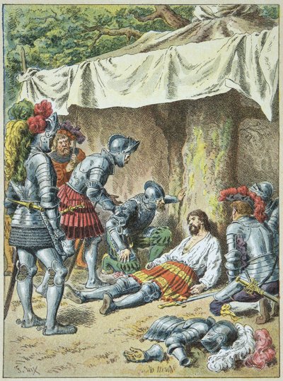 Ridder Bayard stierf op 30 april 1524 in Romagnano door Frederic Theodore Lix