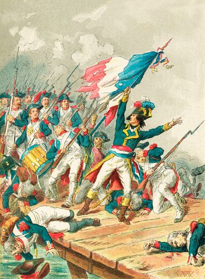 Napoleon Bonaparte bij Pont D