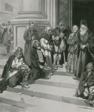 Bedelaars door Frederic de Haenen