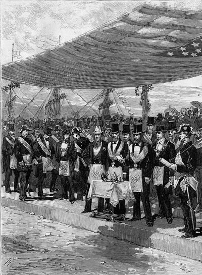 Eeuwfeest van de onafhankelijkheid van de Verenigde Staten van Amerika door Frederic de Haenen