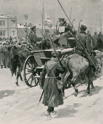 Op weg naar de executie in vroegere dagen door Frederic de Haenen
